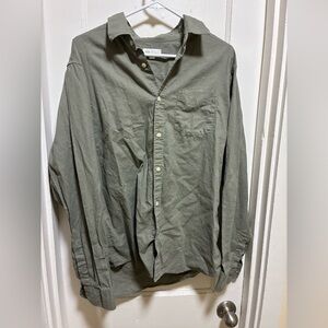 Gap Men's Green Casual Shirt - Large